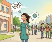 कॉलेज का पहला दिन:  जब सपना बना हकीकत