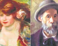 आर्ट गैलरी:  पियरे-अगस्त रेनॉयर की पेंटिंग ‘वोमेन वेयरिंग ए रोज एंड्री’