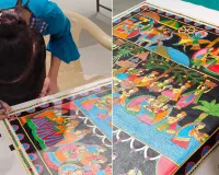 टिकुली पेंटिंग:  परंपरा से आधुनिक कला तक की रचनात्मक यात्रा