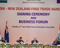 Ind-NZ FTA:  भारत-न्यूजीलैंड ने मुक्त व्यापार समझौते पर किए हस्ताक्षर, कई सामानों पर ड्यूटी घटकर हुई जीरो