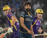 आईपीएल 2026 : KKR ने गुजरात टाइटंस को दिया 180 रनों का लक्ष्य, कैमरन ग्रीन ने खेली अर्धशतकीय पारी 