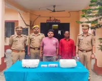 बाराबंकी : खरीदी अफीम से हेराइन बनाकर छाप रहे थे नोट, 5 करोड़ की हेरोइन समेत दो तस्कर दबोचे 