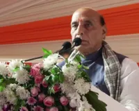 लखनऊ में राजनाथ सिंह :  विकास परियोजनाओं का किया उद्घाटन, कहा- भारत किसी भी चुनौती का सामना करने में सक्षम