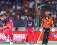 आईपीएल 2026 : सनराइजर्स हैदराबाद ने राजस्थान रॉयल्स को दिया 216 रनों का लक्ष्य, ईशान किशन ने खेली 91 रन की पारी