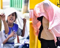 Moradabad: सूरज की तपिश और गर्म हवा ने बढ़ाई मुश्किलें, छांव की तलाश में भटके लोग
