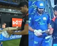 अंपायर पर बुरी तरह झल्लाए रोहित शर्मा, बैट चेक करते समय गेज से नहीं हो रहा था पास, देखें VIDEO