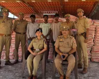 1180 बोरी पीओपी हड़पने वाले गिरोह का भंडाफोड़, 200 से अधिक सीसीटीवी कैमरों की मदद से 72 घंटे में हुआ खुलासा