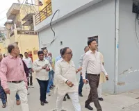 ऐशबाग वार्ड में नगर आयुक्त का सख्ती भरा औचक निरीक्षण: सीवर-सड़क और शौचालय निर्माण की दी एक माह की डेडलाइन