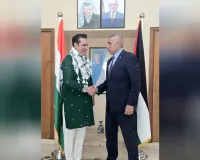 UP: फिलिस्तीन के राजदूत से मिले नवेद मियां, इजरायली जुल्म की निंदा की