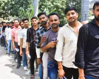 Moradabad:होमगार्ड भर्ती परीक्षा के पहले दिन जटिलता में उलझे परीक्षार्थी