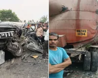 Bareilly: खड़े टैंकर में घुसी बेकाबू बोलेरो कार...हादसे में पांच लोगों की दर्दनाक मौत