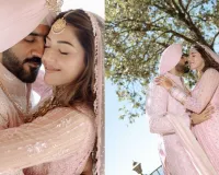 तेलुगु अभिनेत्री मेहरीन पीरजादा की शादी:  हिमाचल की वादियों में अर्श औलख को बनाया अपना जीवनसाथी; सोशल मीडिया पर वायरल हुईं तस्वीरें