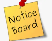 नोटिस बोर्ड