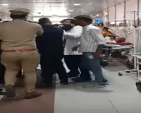 SGPGI: इमरजेंसी में युवक की मौत पर हंगामा, सुरक्षाकर्मियों ने की धक्का - मुक्की