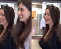  भाभी संग लखनऊ पहुंची सारा तेंदुलकर, एयरपोर्ट की तस्वीर हुई वायरल 