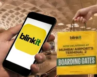  मुंबई एयरपोर्ट पर अब ब्लिंकिट की सेवाएं, देश की पहली 'इन-टर्मिनल' Quick Commerce Service शुरू