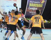 यूपी प्रो हैंडबॉल लीग:  काशी किंग्स का अजेय रथ थमा, नोएडा ब्लास्टर्स ने किया बड़ा उलटफेर