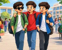 कैंपस का पहला दिन:  दोस्ती और नए सपनों की शुरुआत 