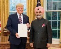  दिल्ली के उपराज्यपाल बनने पर ट्रंप ने तरनजीत संधू को दी बधाई, बोले- अमेरिका-भारत मजबूत संबंधों की भूमिका में की सराहना 