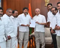 राज्यपाल से मिले TVK प्रमुख विजय : तमिलनाडु में सरकर बनाने का दावा किया पेश, कल होगा शपथ ग्रहण