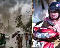 Moradabaad : हर दिन मौसम के बदलते रंग से लोग दंग