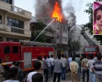 प्रयागराज : आग में फंसी मां की मौत, 13 वर्षीय बेटी गंभीर