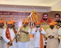 बाराबंकी : महाराणा प्रताप जयंती पर भाजपा का शक्ति प्रदर्शन, पंकज सिंह बोले- देश में चलेगा सिर्फ केसरिया