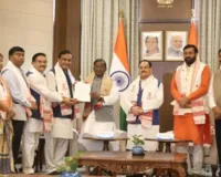 राज्यपाल से मिले हिमंता : असम में सरकार बनाने का दावा किया पेश, शपथ ग्रहण में पीएम मोदी रहेंगे मौजूद