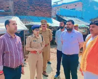 बाराबंकी : महादेवा में मलमास मेले की तैयारियों का एसडीएम ने किया निरीक्षण