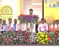 हिमंता बिस्वा सरमा ने ली असम CM पद की शपथ, NDA की भारी जीत के बाद दूसरी बार बने मुख्यमंत्री 