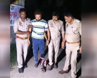UP:पुलिस मुठभेड़ में गोकशी का आरोपी गिरफ्तार, पैर में लगी गोली
