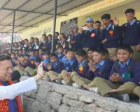 Uttrakhand: सीएम धामी ने देवीधुरा में छात्र-छात्राओं से किया संवाद
