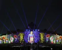 लखनऊ में लाइट एंड शो से दिखेगा बाबा साहब का जीवन, LDA ने अम्बेडकर स्मारक में किया शुभारंभ