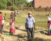 यूपी में भीषण गर्मी में बदला मनरेगा का समय, कार्यस्थल पर पेयजल, छाया और प्राथमिक उपचार की व्यवस्था