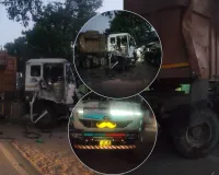  यूपी के बाराबंकी में दर्दनाक हादसा:  तेज रफ्तार डंफर ने परिवार को रौंदा, पिता-तीन बच्चों की मौत