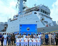 INS Sunayna: श्रीलंका पहुंचा सुनयना, हिंद महासागर में परिचालन तैनाती के तहत 3 दिवसीय दौरा