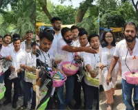 वाराणसी में NEET पेपर लीक पर बवाल,  जोरदार प्रदर्शन के बीच NSUI ने की शिक्षा मंत्री के इस्तीफे की मांग  