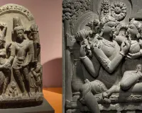 पालकालीन मूर्तिकला में शिव और पार्वती