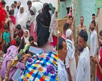 Moradabaad : बारिश के बाद ढहा कच्चा मकान, मलबे में दबकर महिला की गई जान
