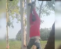 Amroha News : चोरी के शक में जीला-साले को पेड़ से लटकाकर दी तालिबानी सजा, करीब 7 घंटे तक पेड़ से लटके रहे
