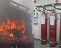 लखनऊ में अग्निकांड.... शहर के कई कोचिंग सेंटर व होटलों में भी खतरा