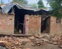 Barabanki News : उमस से बिलबिलाए लोगों को सुकून दे गई आंधी- बारिश, लेकिन मेंथा फसल पर संकट