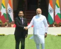 India-Myanmar Meeting : PM मोदी ने म्यांमार के राष्ट्रपति संग की बैठक, द्विपक्षीय सहयोग पर हुई चर्चा