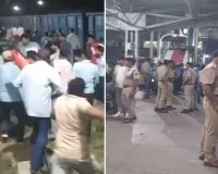 UP News: लोको पायलट पर पत्थरबाजी...रोजा स्टेशन पर भड़के रेलकर्मियों ने वेंडरों को पीटा, अफरा-तफरी से सहमे यात्री