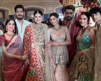 Kapoor-Thakkar Pre-wedding :  अंशुला कपूर और रोहन ठक्कर की शादी की रस्में शुरू, सुनहरे लहंगे में नजर आईं अर्जुन कपूर की बहन