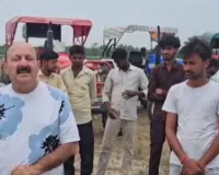 2.50 करोड़ की परियोजना का कार्य बंद देख भड़के विधायक रोमी,  कहा- सिंचाई विभाग के अफसरों को बाढ़ आने का इंतजार
