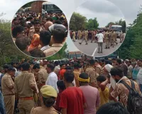 बाराबंकी में बवाल,  युवक की संदिग्ध मौत पर गुस्साएं लोगों ने किया सड़क जाम; पथराव में थाना प्रभारी घायल 