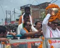  Shravasti News: संत गुरु रविदास जी का कलश लेकर निकली समरसता यात्रा, समानता का दिया संदेश