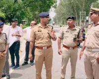 Amroha News : कांवड़ यात्रा की तैयारियों का डीएम-एसपी ने लिया जायजा, अधूरे कार्य जल्द पूरे करने के निर्देश
