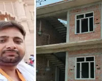 राम मंदिर चढ़ावा गबन : लवकुश के घर संबल से तोड़ी मिट्टी की दीवार, गिराया कंडे का ढेर